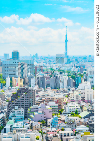 Urban scenery of Tokyo Animation style Urban scenery of Tokyo Animation style 61218023