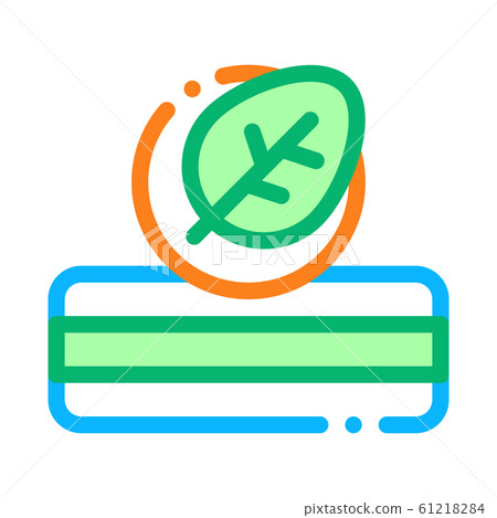 Mattress Eco Tree Leaf Icon Outline Illustration Mattress Eco Tree Leaf Icon Outline Illustration 61218284