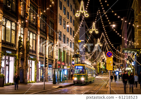 芬蘭赫爾辛基照明亞歷山大大街 61218523