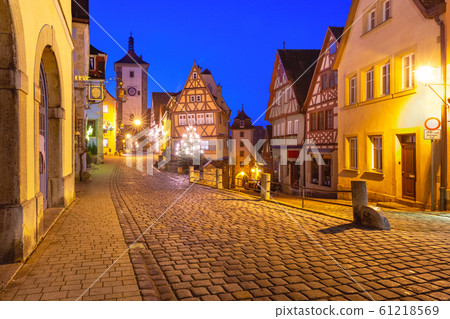 Christmas Rothenburg ob der Tauber, Germany Christmas Rothenburg ob der Tauber, Germany 61218569