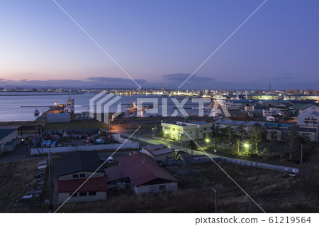 Kushiro night view Kushiro night view 61219564