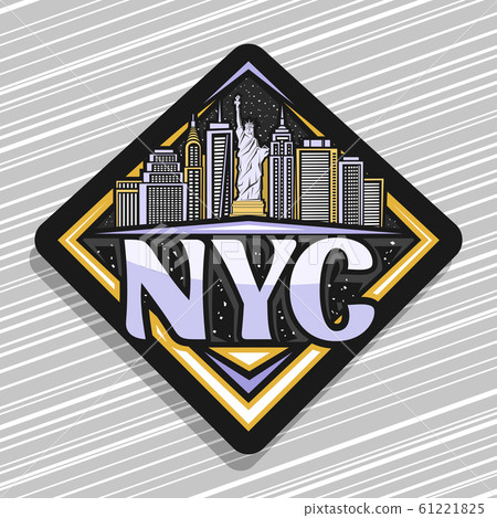 Vector logo for NYC - Stock Illustration [61221825] - PIXTA