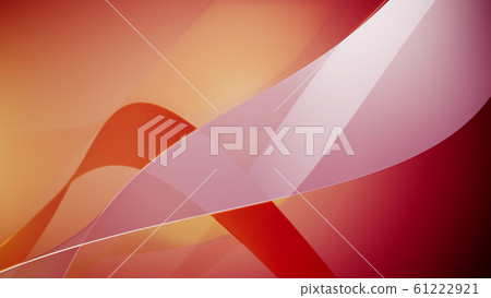 Colorful shiny wave with lines 61222921