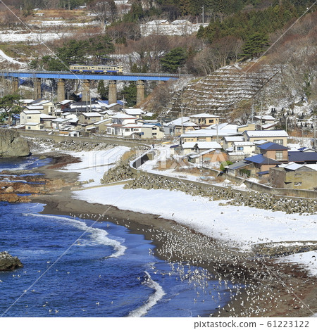 Ginzen line in winter 61223122