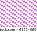 Purple violet lotus flower or water lily seamless pattern background wallpaper. Gift wrap pattern. 61224669
