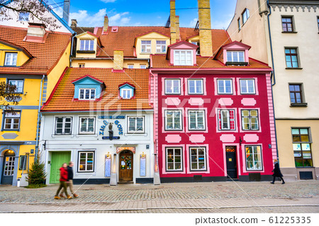 Old city of Periga, Latvia 61225335