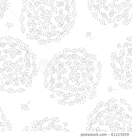 Dandelion seamless pattern for your design Dandelion seamless pattern for your design 61225859