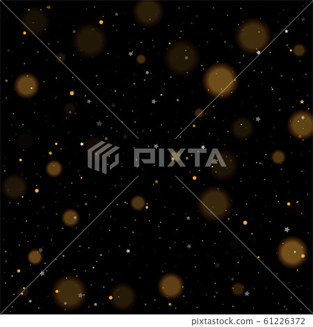 Gold bokeh, shiny glittering golden and silver stars Gold bokeh, shiny glittering golden and silver stars 61226372