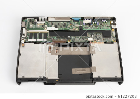 old laptop, removed monitor , keyboard, touchpad, old laptop, removed monitor , keyboard, touchpad, 61227208
