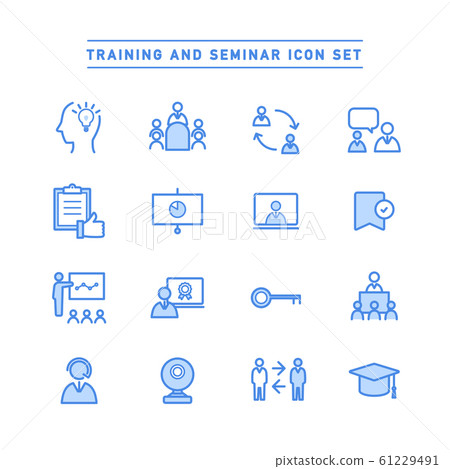 seminar, lecture, icon 61229491