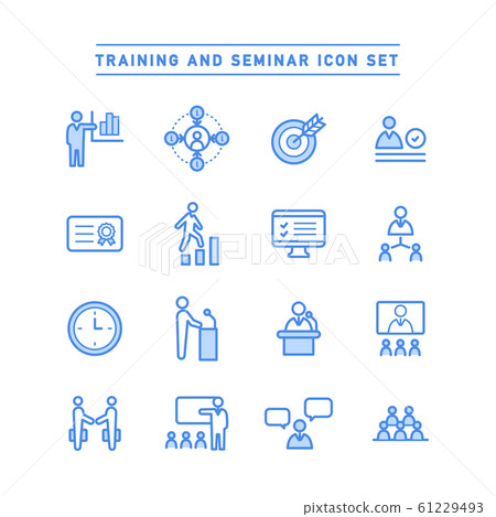 seminar, lecture, icon 61229493
