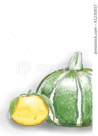 Winter Solstice Yuzu and Pumpkin Winter Solstice Yuzu and Pumpkin 61230857