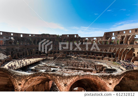 Landscape inside the Colosseum Landscape inside the Colosseum 61232812