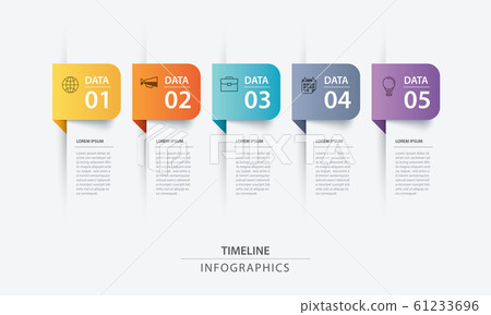 5 data infographics tab paper index template. 5 data infographics tab paper index template. 61233696