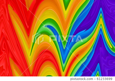 Motion blurred picture of a gay rainbow flag Motion blurred picture of a gay rainbow flag 61233699