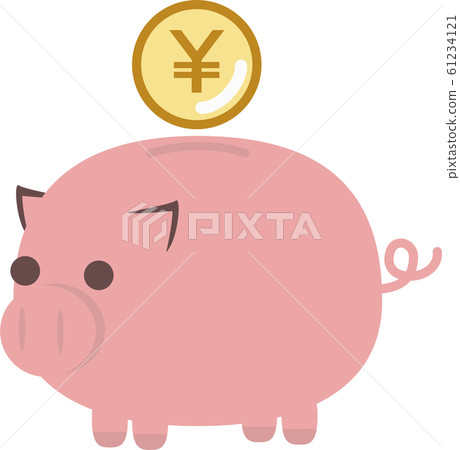 Pig piggy bank 61234121