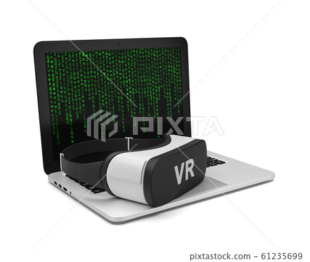 Virtual Reality Technology - Stock Illustration [61235699] - PIXTA