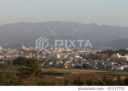 米澤市中心的全景 61237782