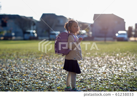 First grade primary school students 61238033