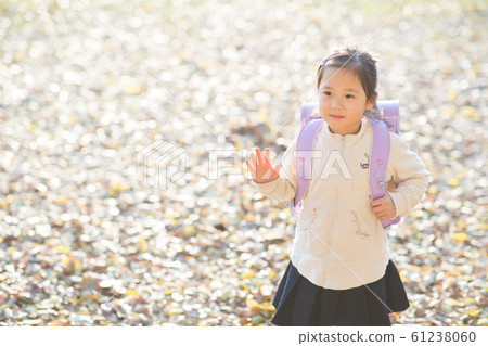 First grade primary school students 61238060