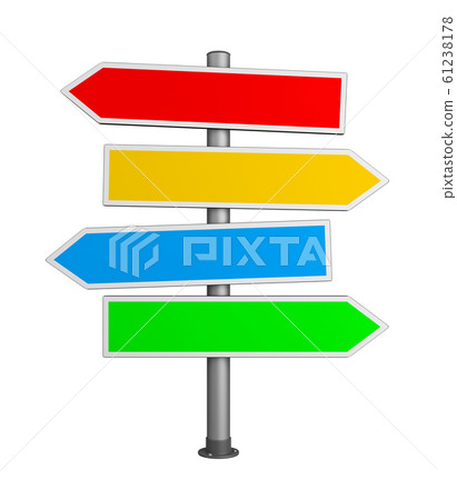 Directional Arrows Road Sign Directional Arrows Road Sign 61238178