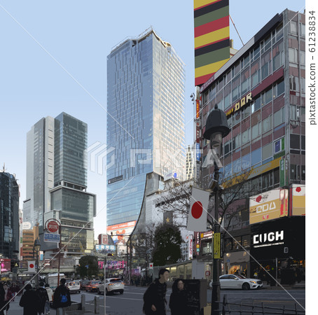 Shibuya station scenery 2 61238834