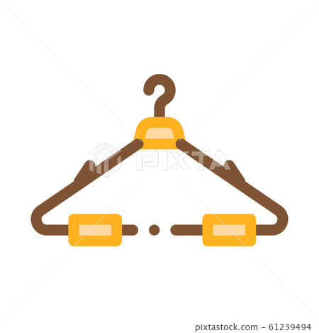 Hanger For Cloth Icon Vector Outline Illustration Hanger For Cloth Icon Vector Outline Illustration 61239494