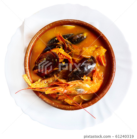 Peruvian seafood soup Parihuela Peruvian seafood soup Parihuela 61240319