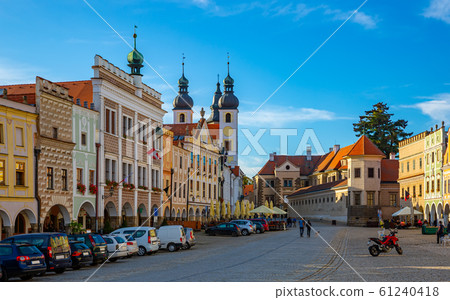 Picturesque streets of Telc 61240418