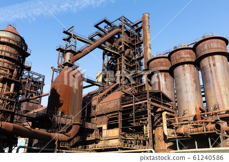 Closed metallurgical plant in Vitkovice (Ostrava). Czech Republic 61240586