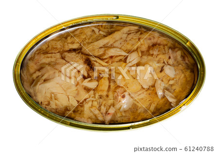 Bonito fillets with oil in tin can Bonito fillets with oil in tin can 61240788