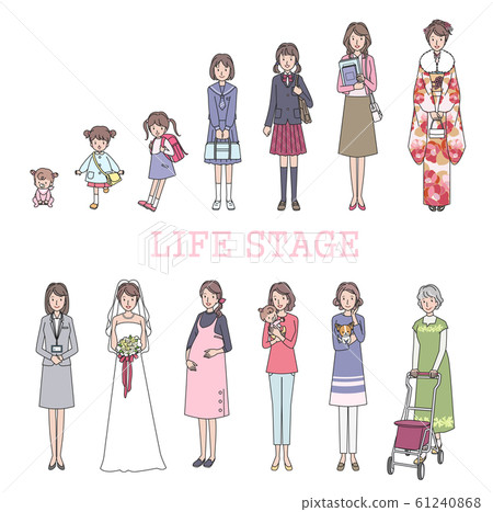 Life stage woman 61240868
