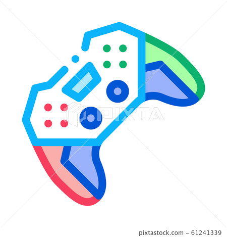 Game Joystick Icon Vector Outline Illustration Game Joystick Icon Vector Outline Illustration 61241339