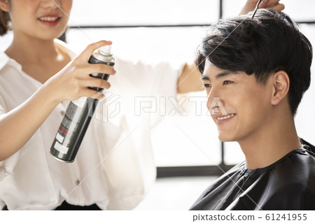 美髮師和男人 61241955