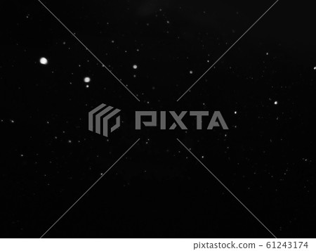 Defocused Night Snowfall Defocused Night Snowfall 61243174