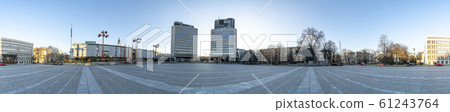 Ljubljana parliament building main place panoram Ljubljana parliament building main place panoram 61243764