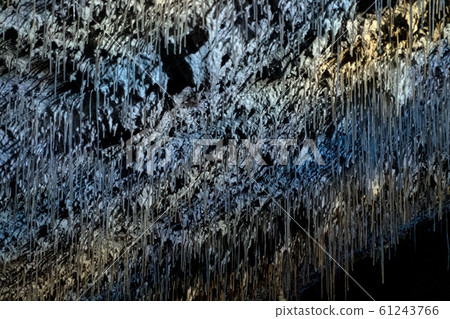 Postojna caves interior view panorama Postojna caves interior view panorama 61243766
