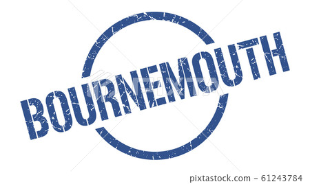 Bournemouth stamp. Bournemouth grunge round Bournemouth stamp. Bournemouth grunge round 61243784