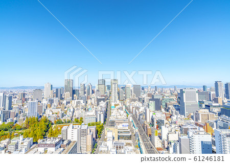 大阪市向肥後橋方向 61246181