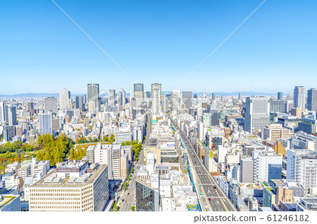 大阪市向肥後橋方向 61246182