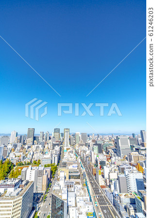 大阪市向肥後橋方向 61246203