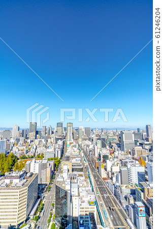 大阪市向肥後橋方向 61246204