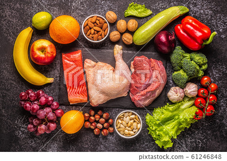 A set of products for paleo, pegan and a whole 30 A set of products for paleo, pegan and a whole 30 61246848