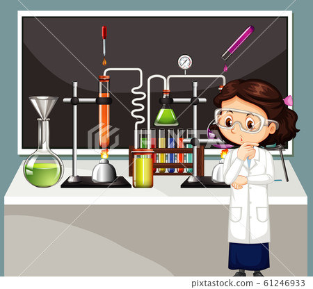 Scientist working in the lab Scientist working in the lab 61246933