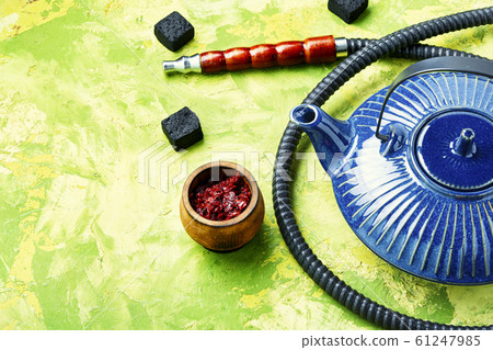Oriental hookah with kettle Oriental hookah with kettle 61247985