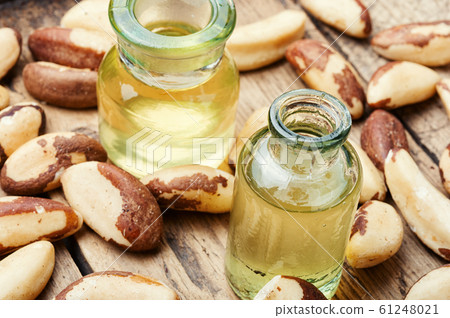 Brazil nut or Bertholletia Brazil nut or Bertholletia 61248021