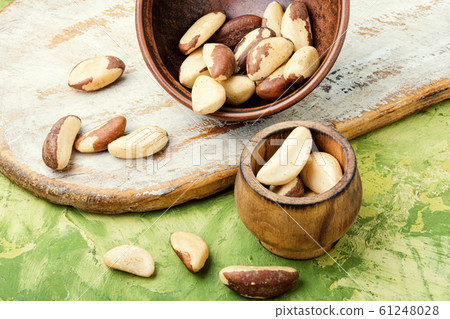 Brazil nut or bertholletia Brazil nut or bertholletia 61248028
