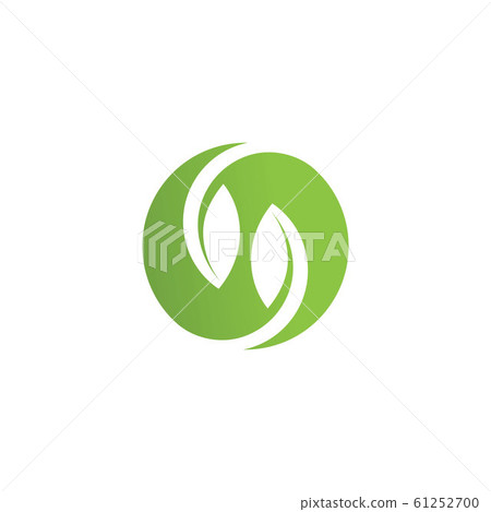 Green leaf ecology nature element vector - Stock Illustration [61252700 ...