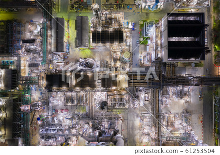 Aerial view of oil Refinery plant Aerial view of oil Refinery plant 61253504