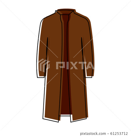 Isolated winter coat icon 61253712